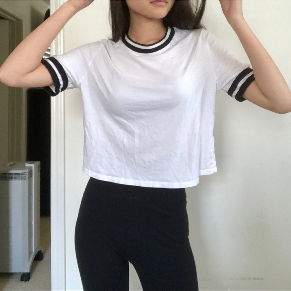White Crop Top